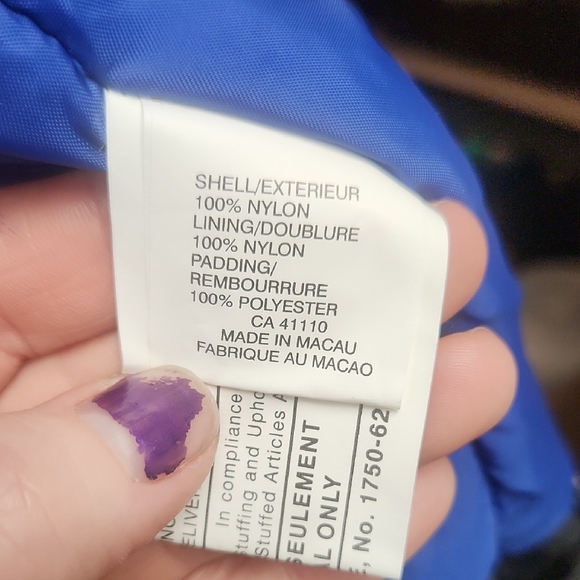 Brooks Blue and Black Ski Jacket with Water-Resistant Material - Picture 4 of 7